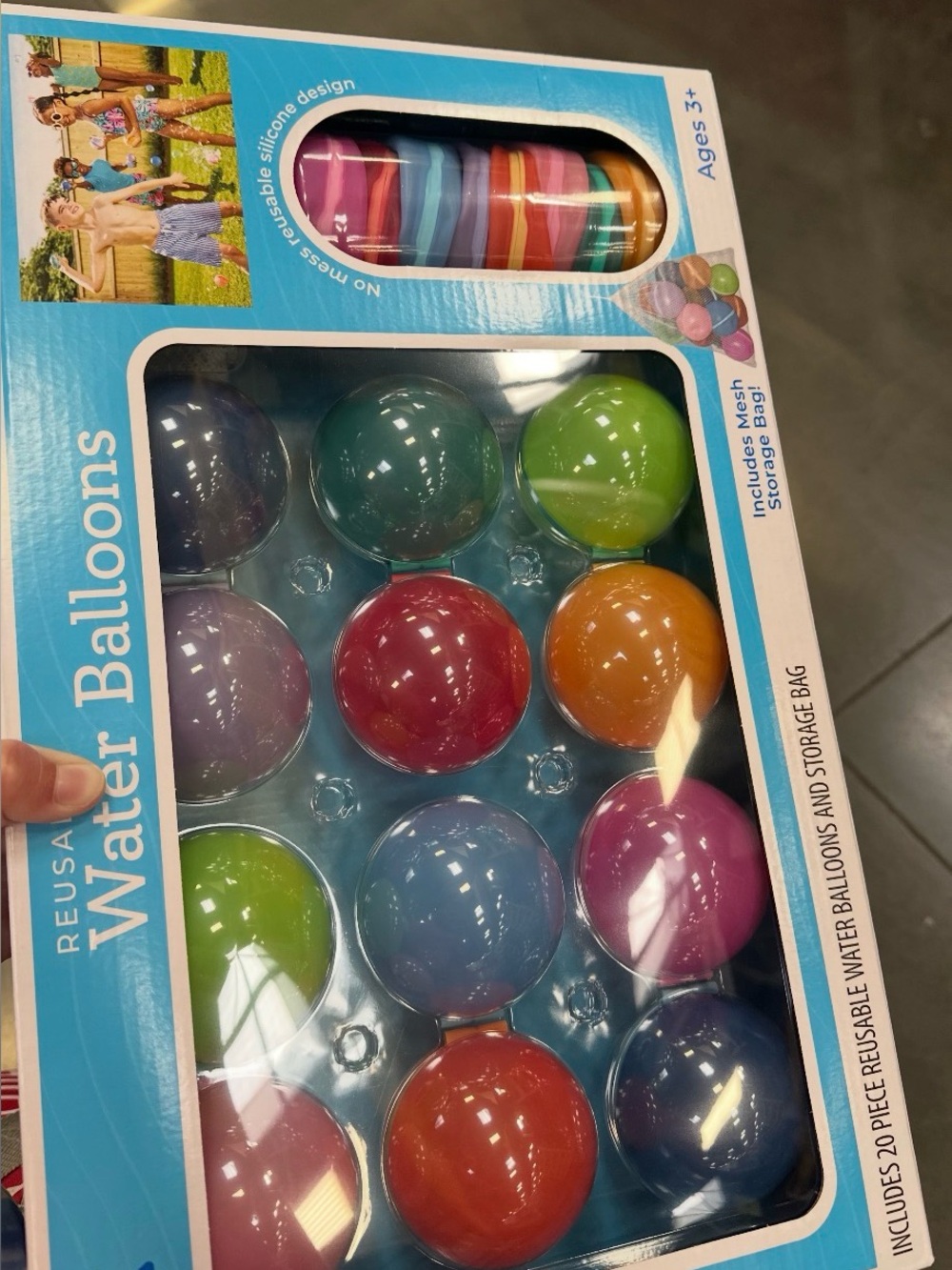Reusable water balloons